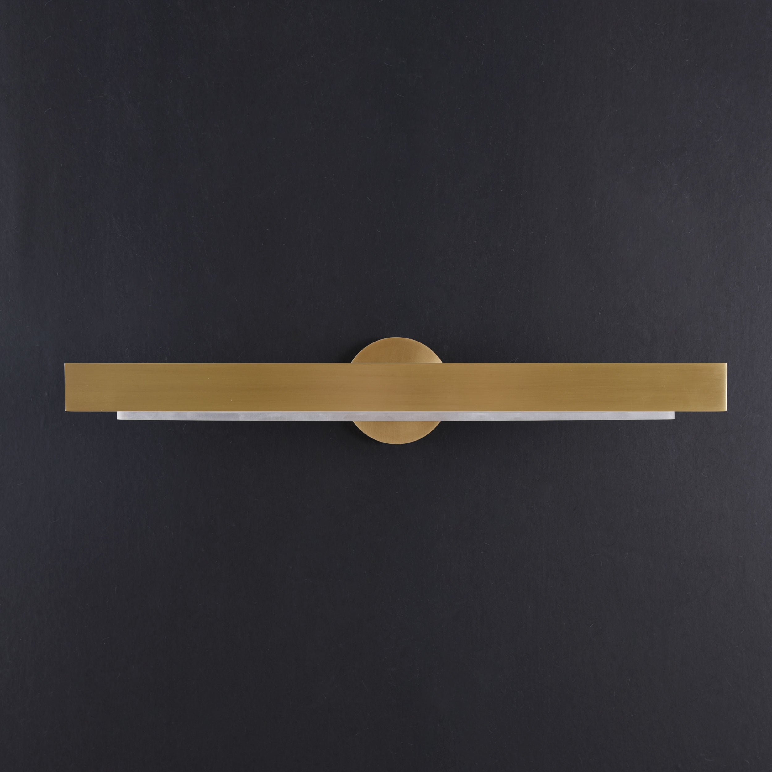 Roll Picture Sconce Brass