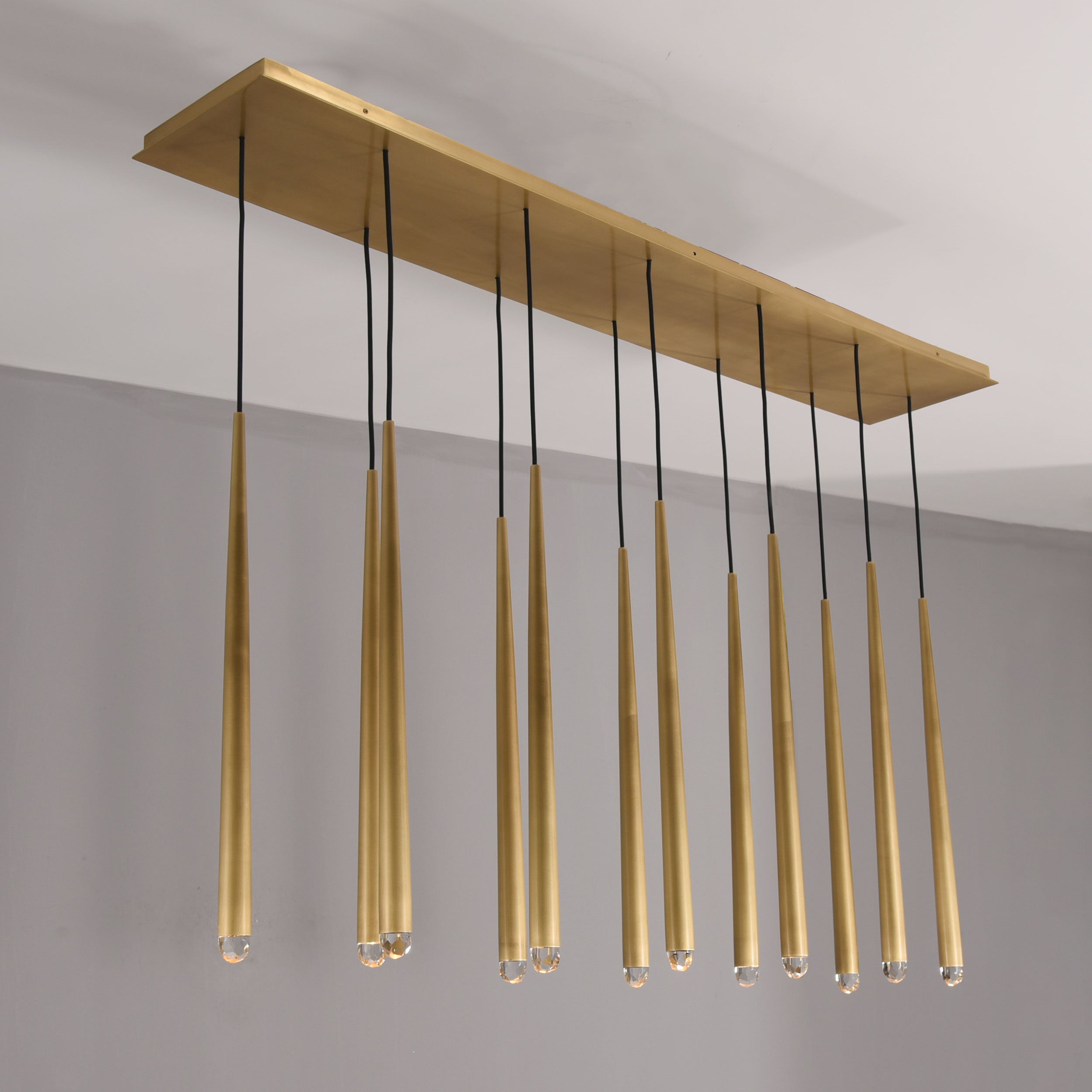 Cherry Linear Chandelier