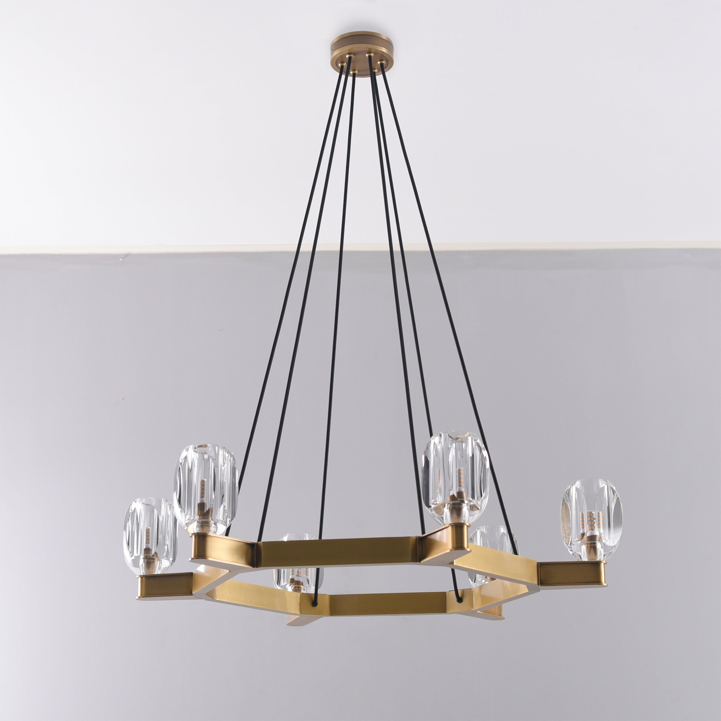 Monta Chandelier Brass