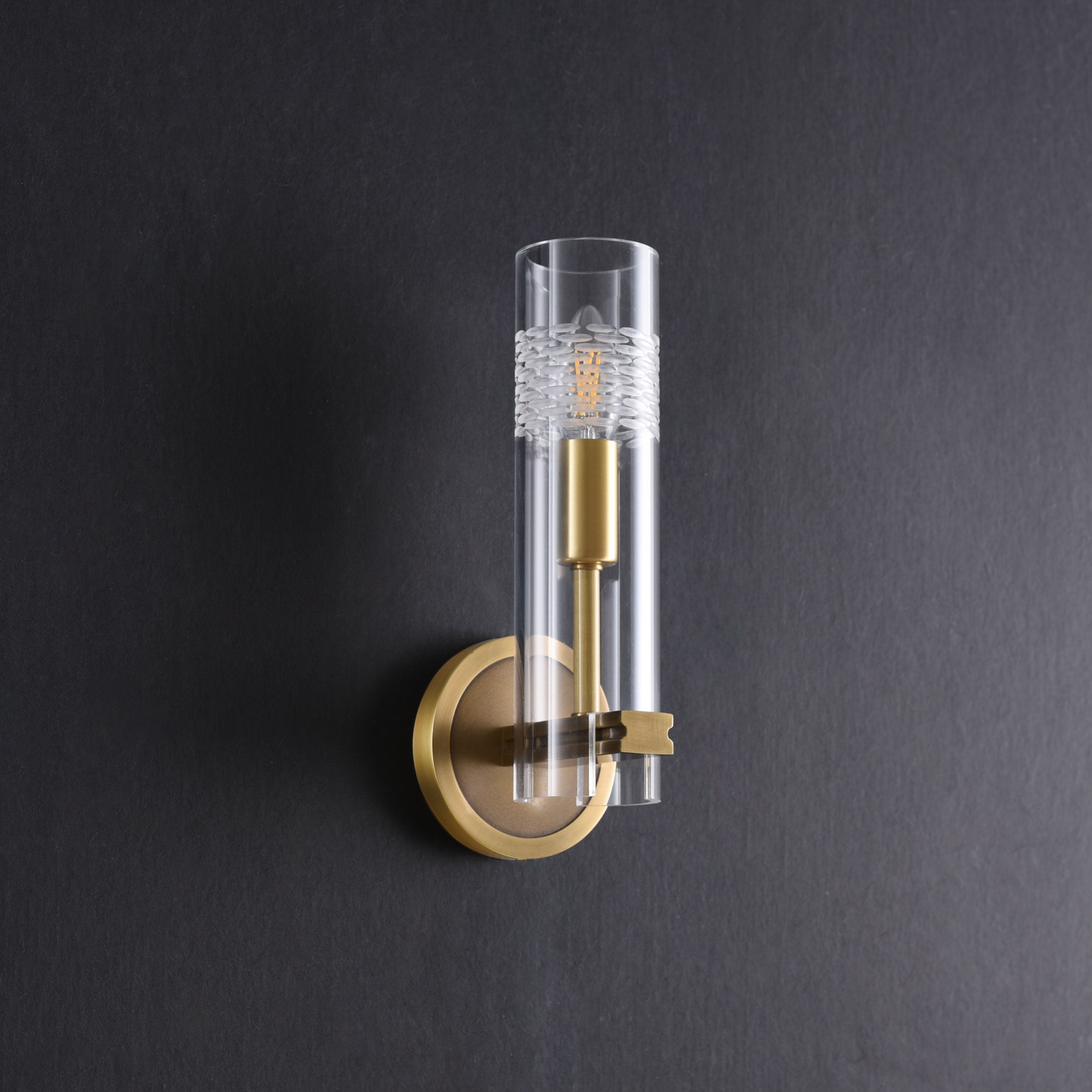 Keray Single Sconce Brass