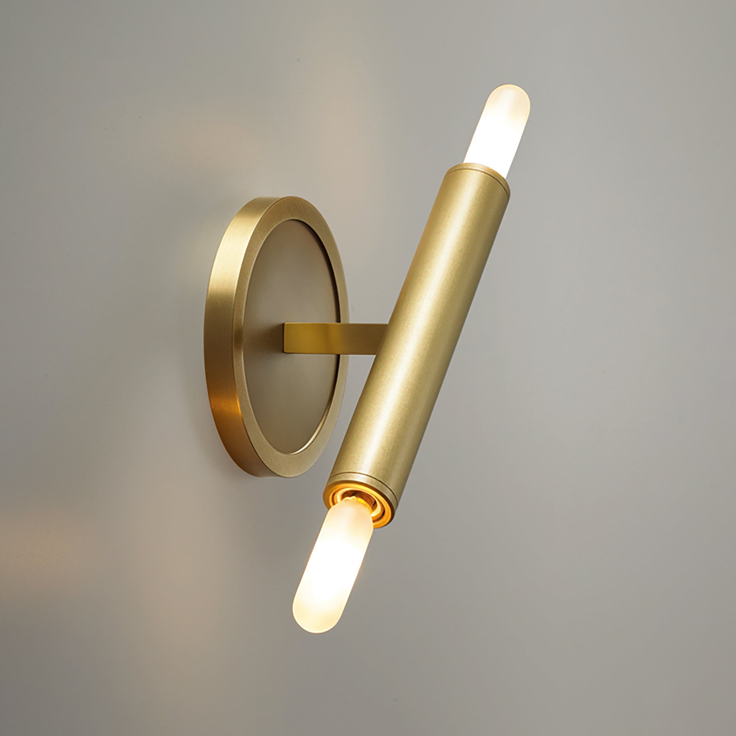Petry Mirror Sconce Brass