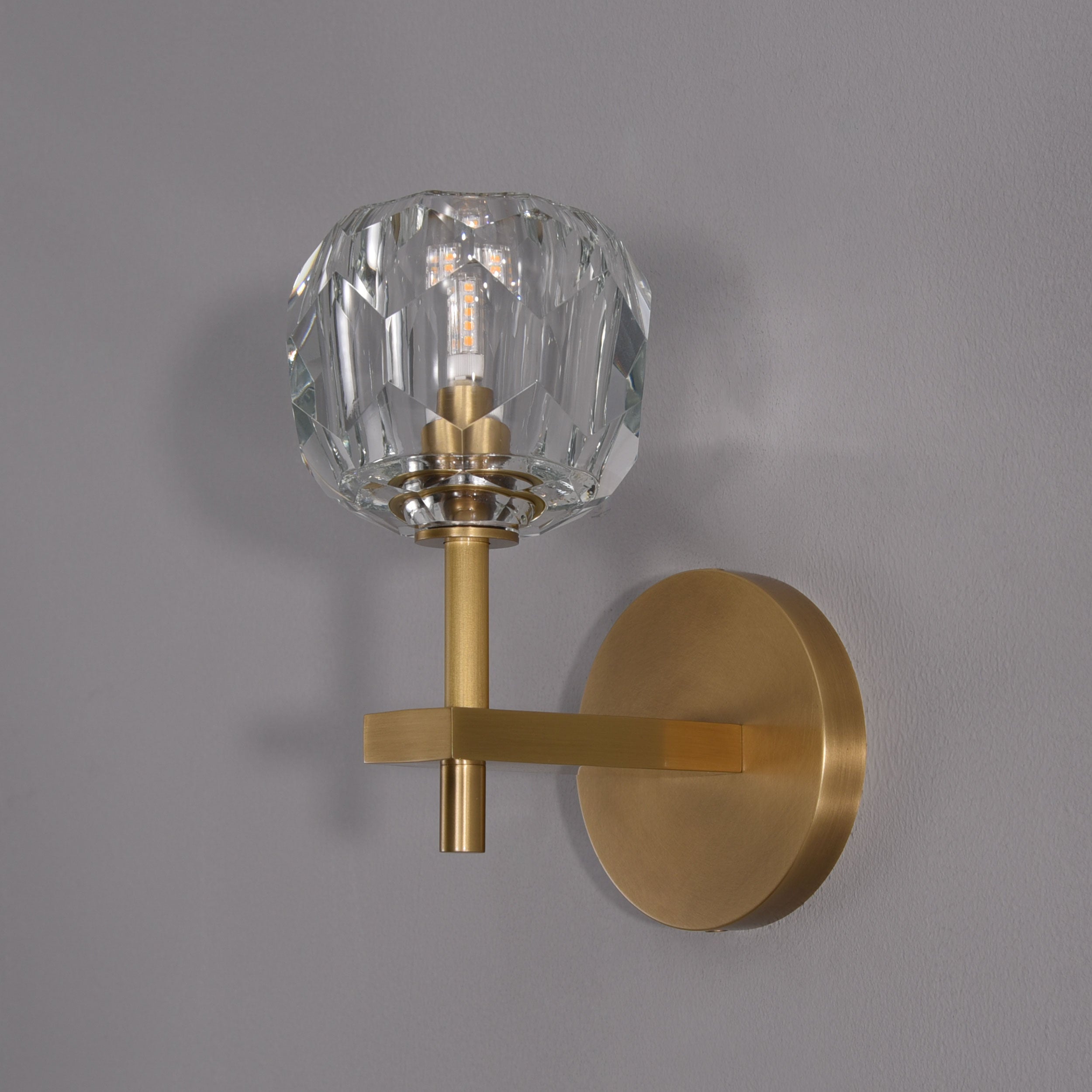 SPHERES DE CRISTAL SINGLE SCONCE