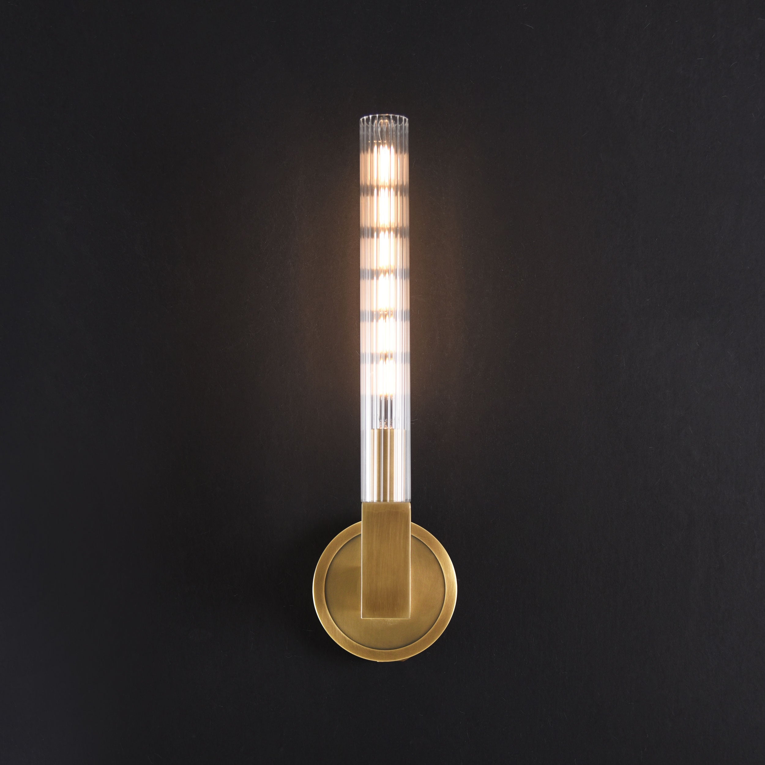 Herence single sconce brass