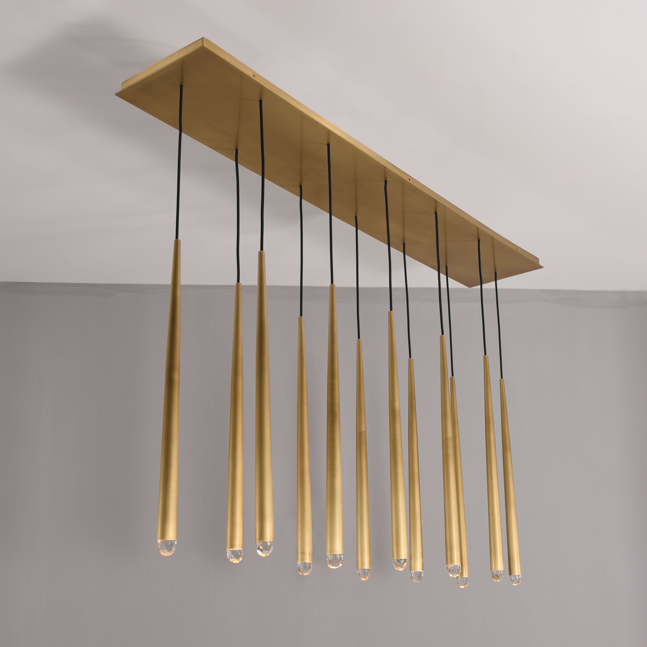 Raindrop Linear Chandelier