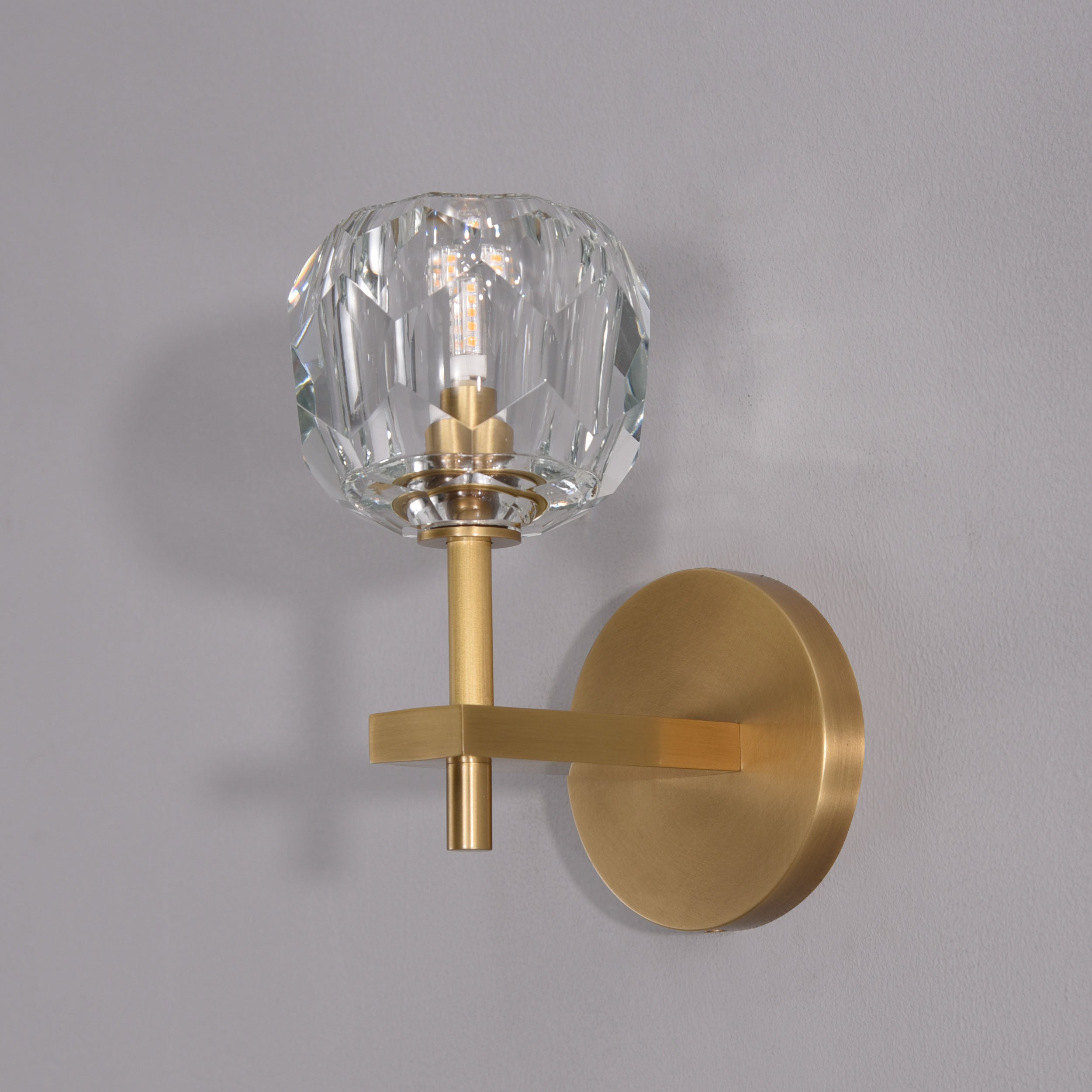 SPHERES DE CRISTAL SINGLE SCONCE