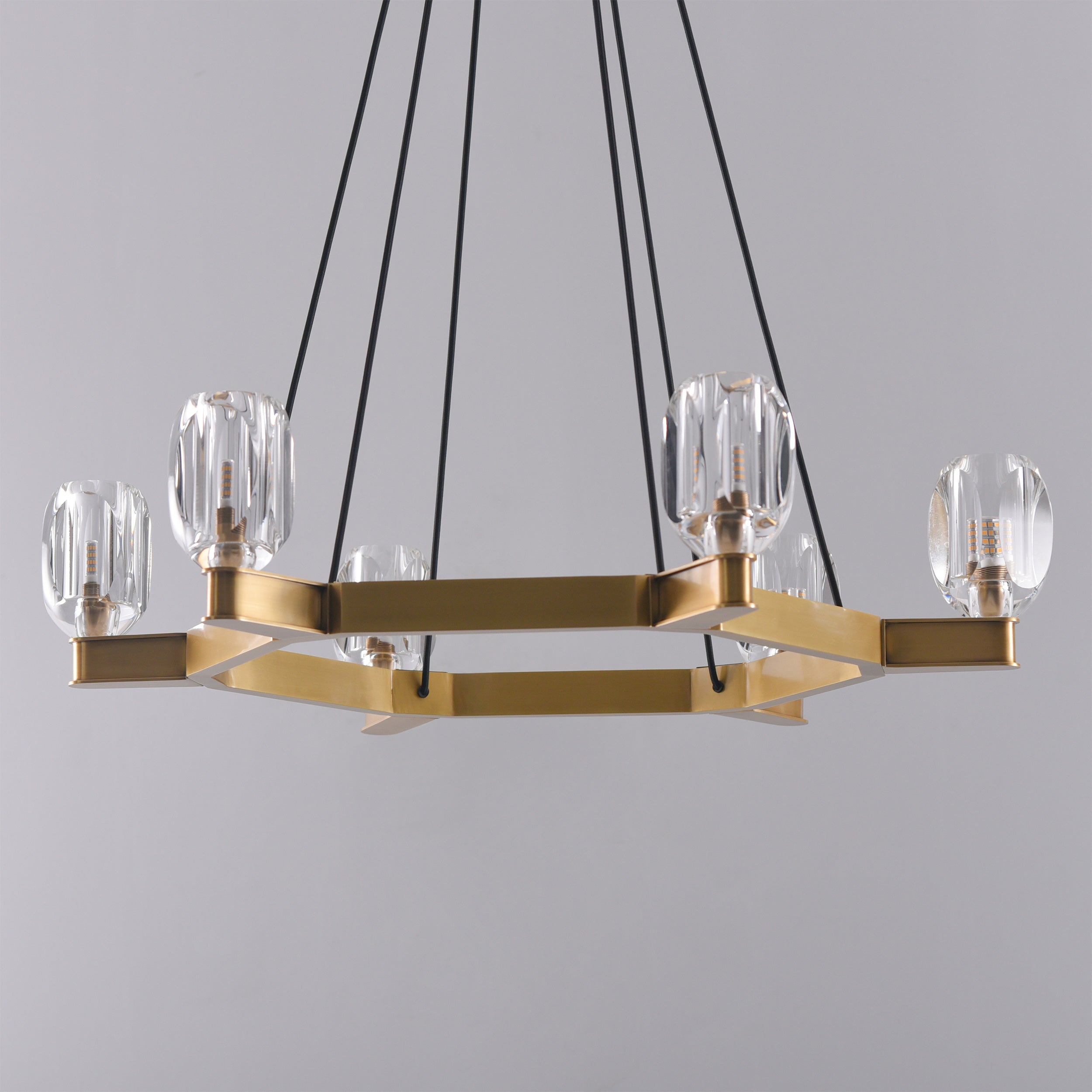 Monta Chandelier Brass