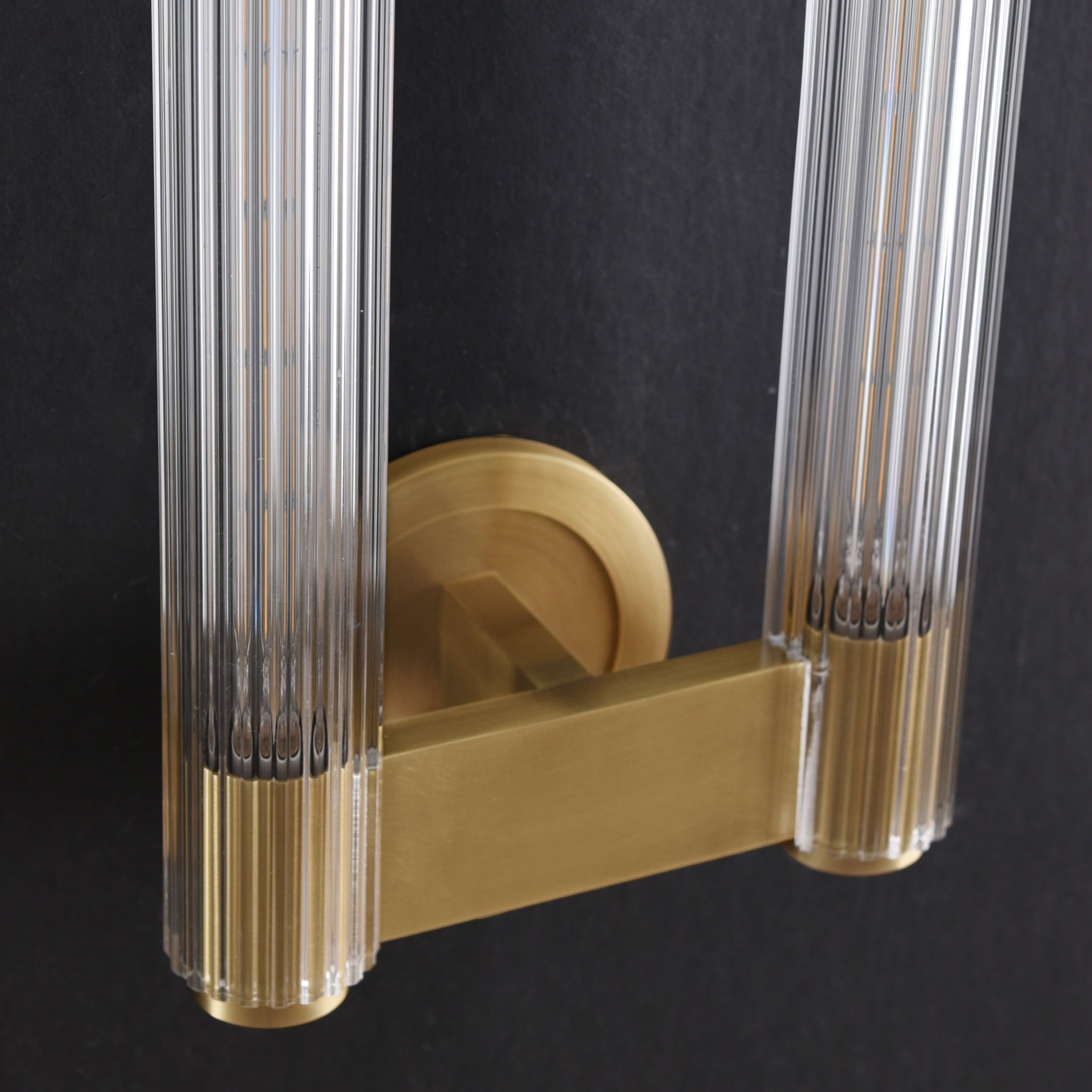 Layker Double Sconce Brass