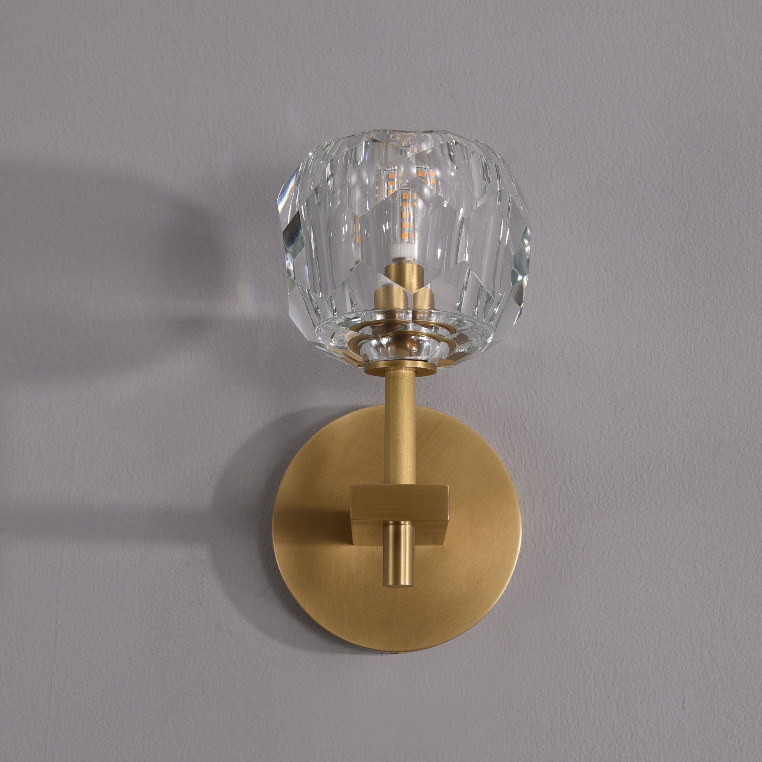 SPHERES DE CRISTAL SINGLE SCONCE