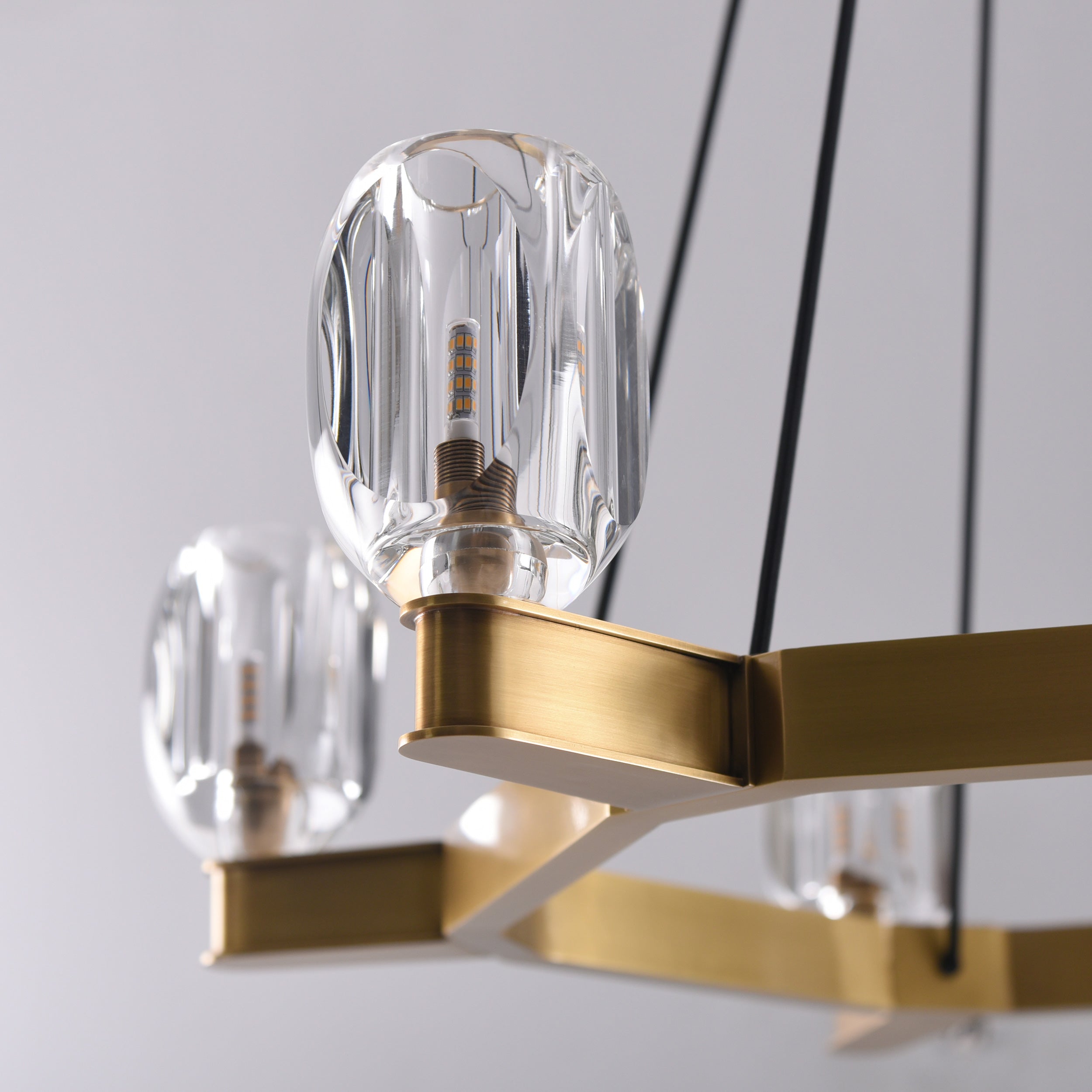 Monta Chandelier Brass