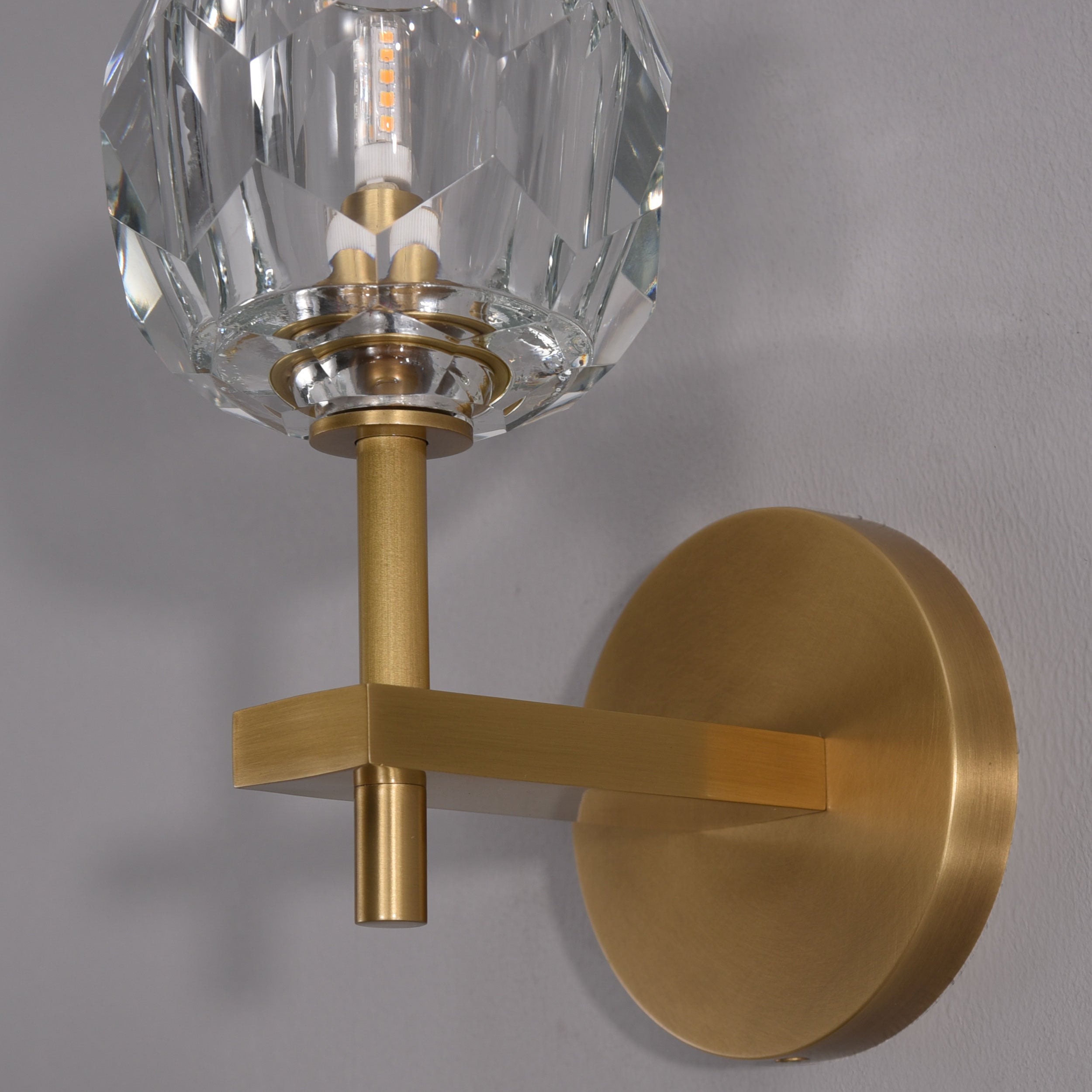 SPHERES DE CRISTAL SINGLE SCONCE