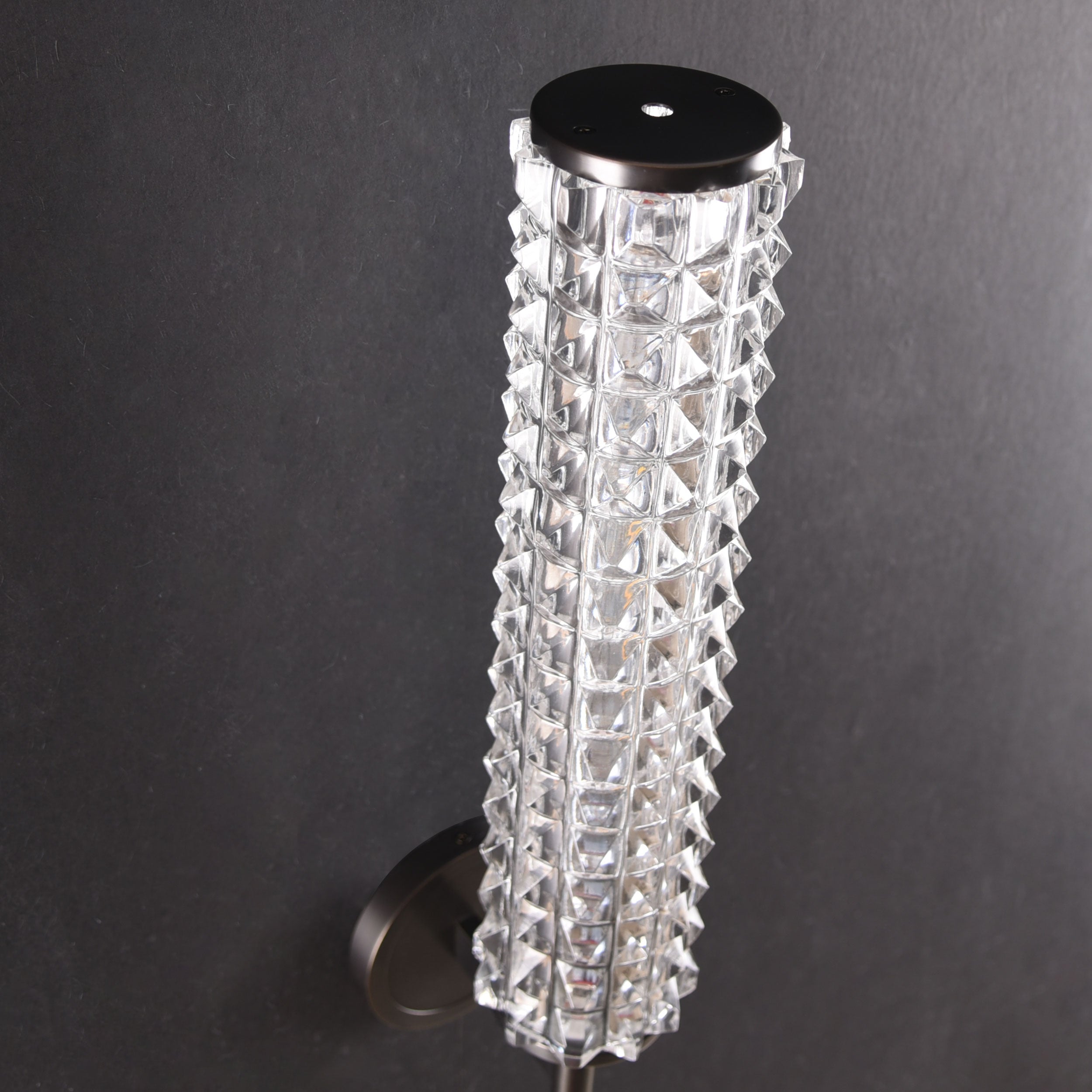 Topclear Crystal Sconce Brass