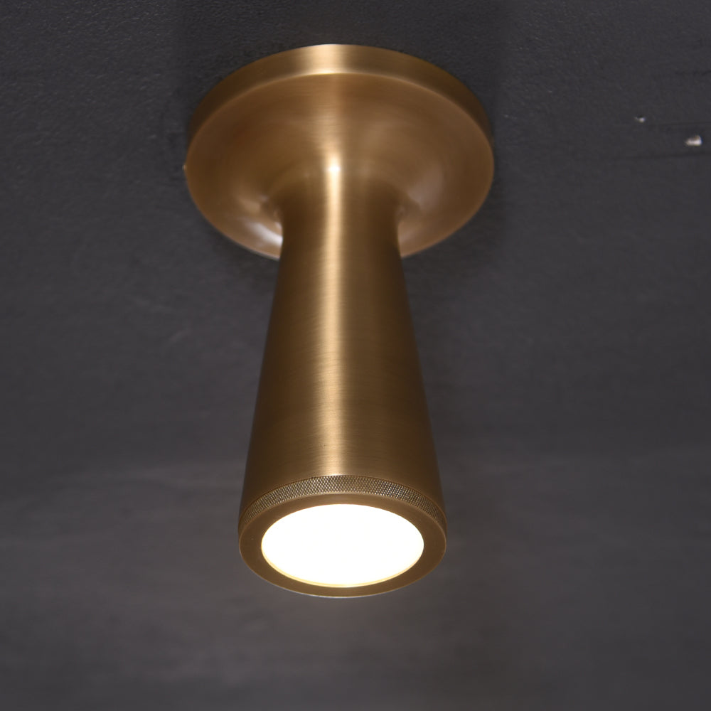 Tenka Flush Mount Brass