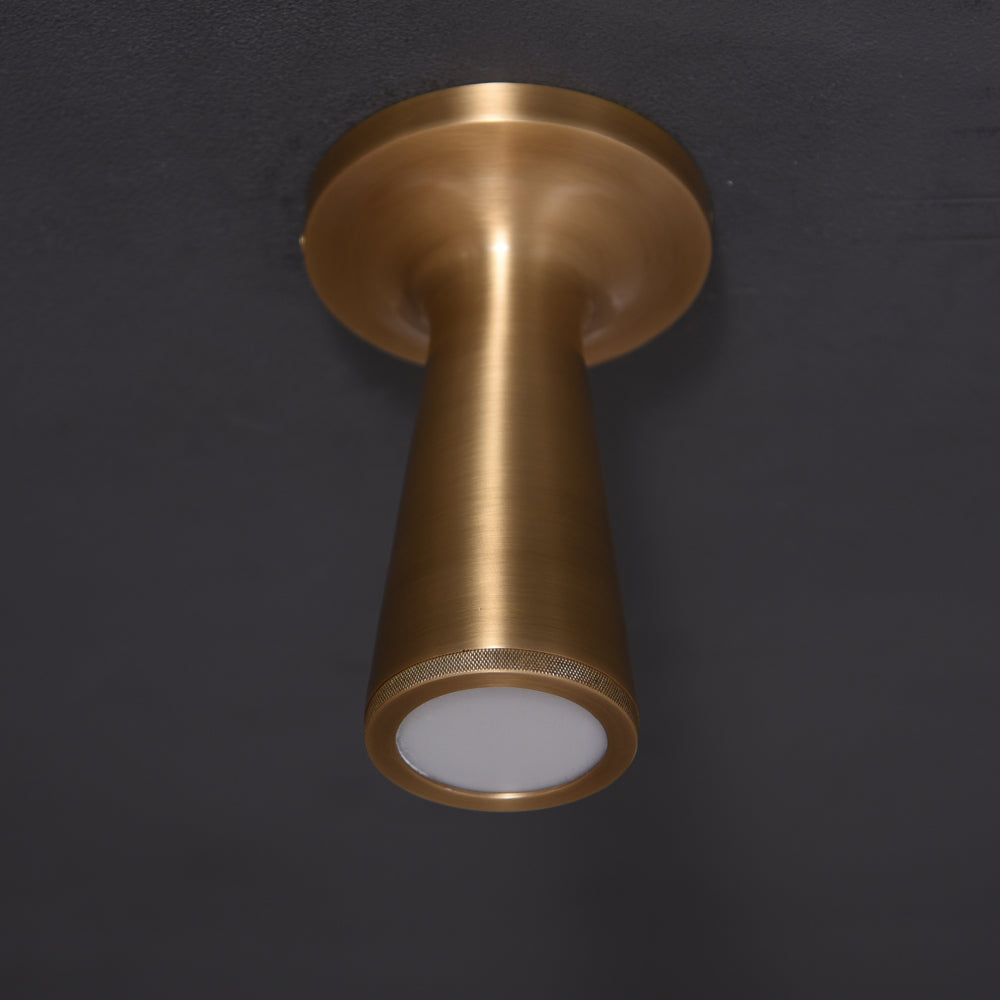 Tenka Flush Mount Brass