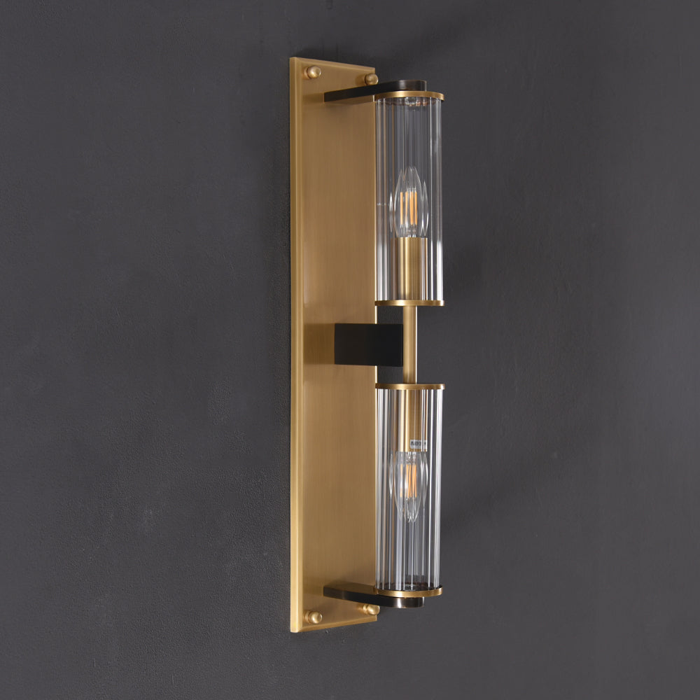 MiMi Mirror Sconce Brass