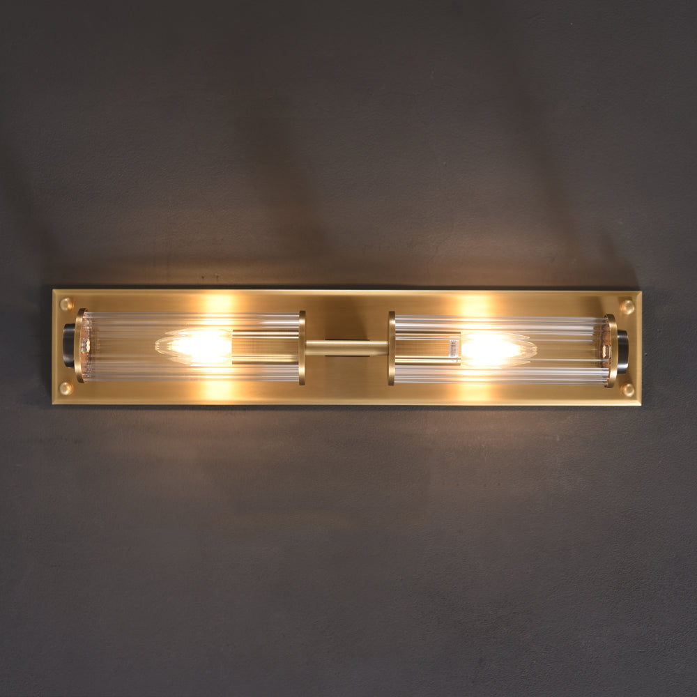 MiMi Mirror Sconce Brass