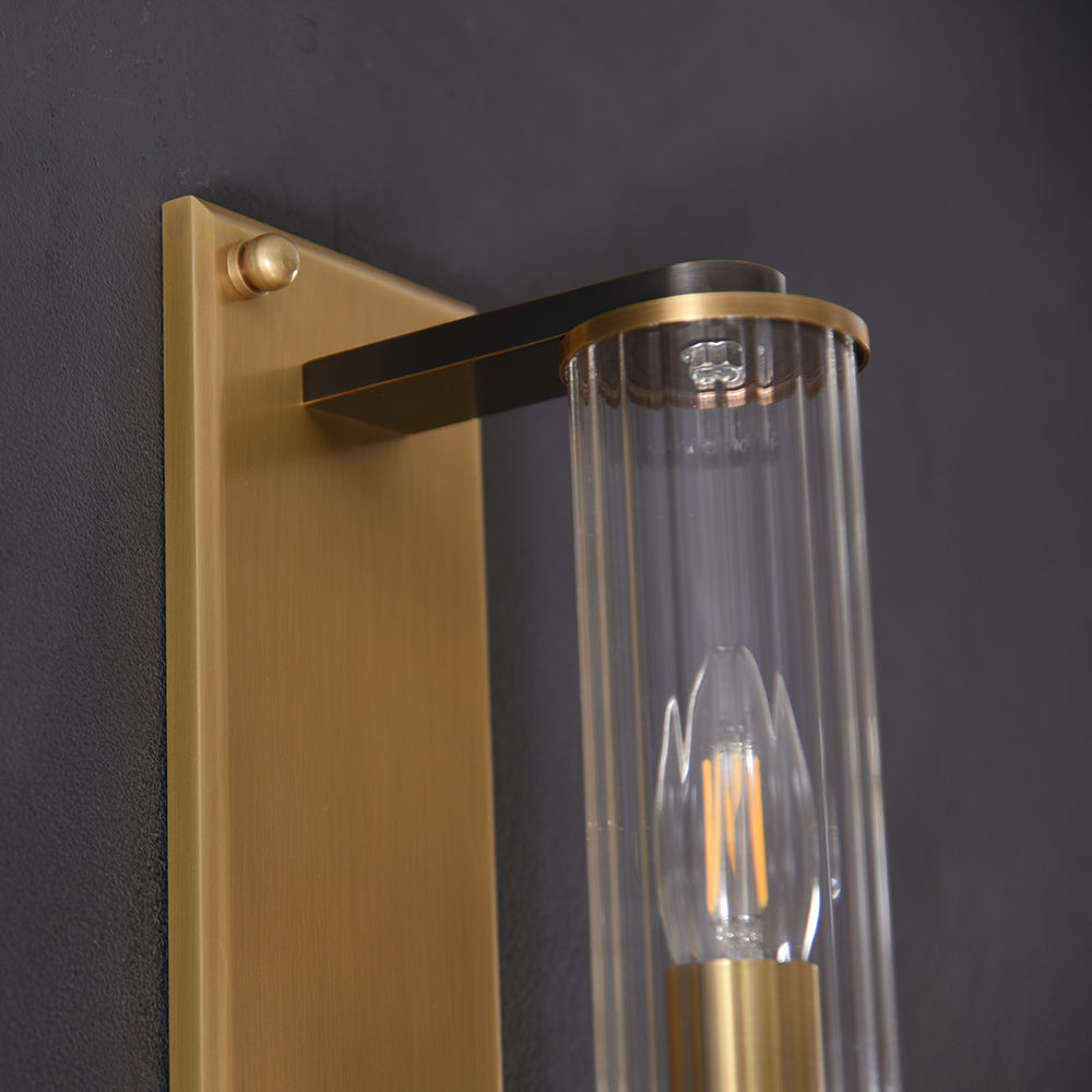 MiMi Mirror Sconce Brass