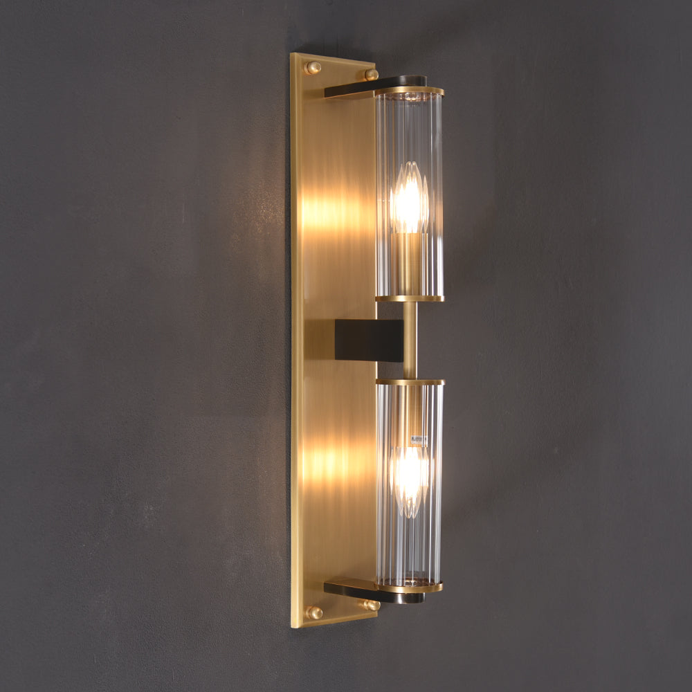 MiMi Mirror Sconce Brass