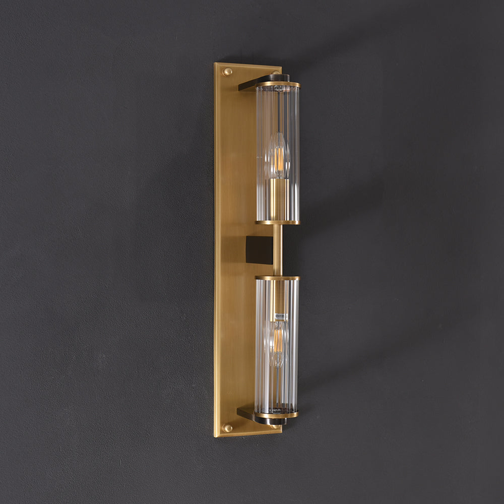 MiMi Mirror Sconce Brass