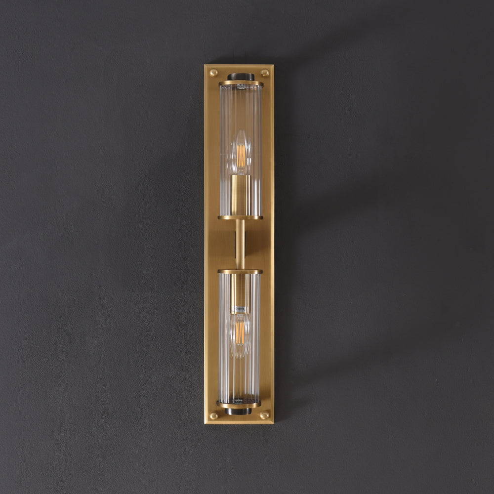 MiMi Mirror Sconce Brass