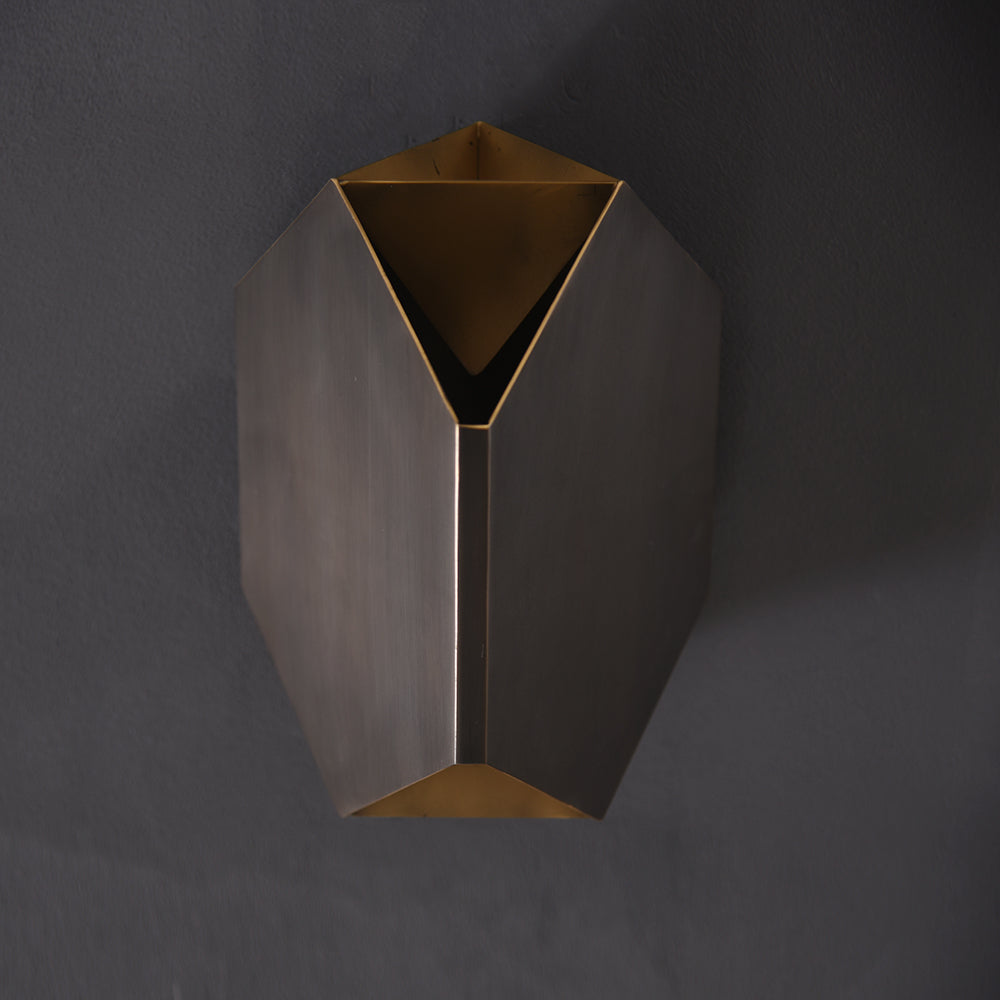 Filter Sconce Brass