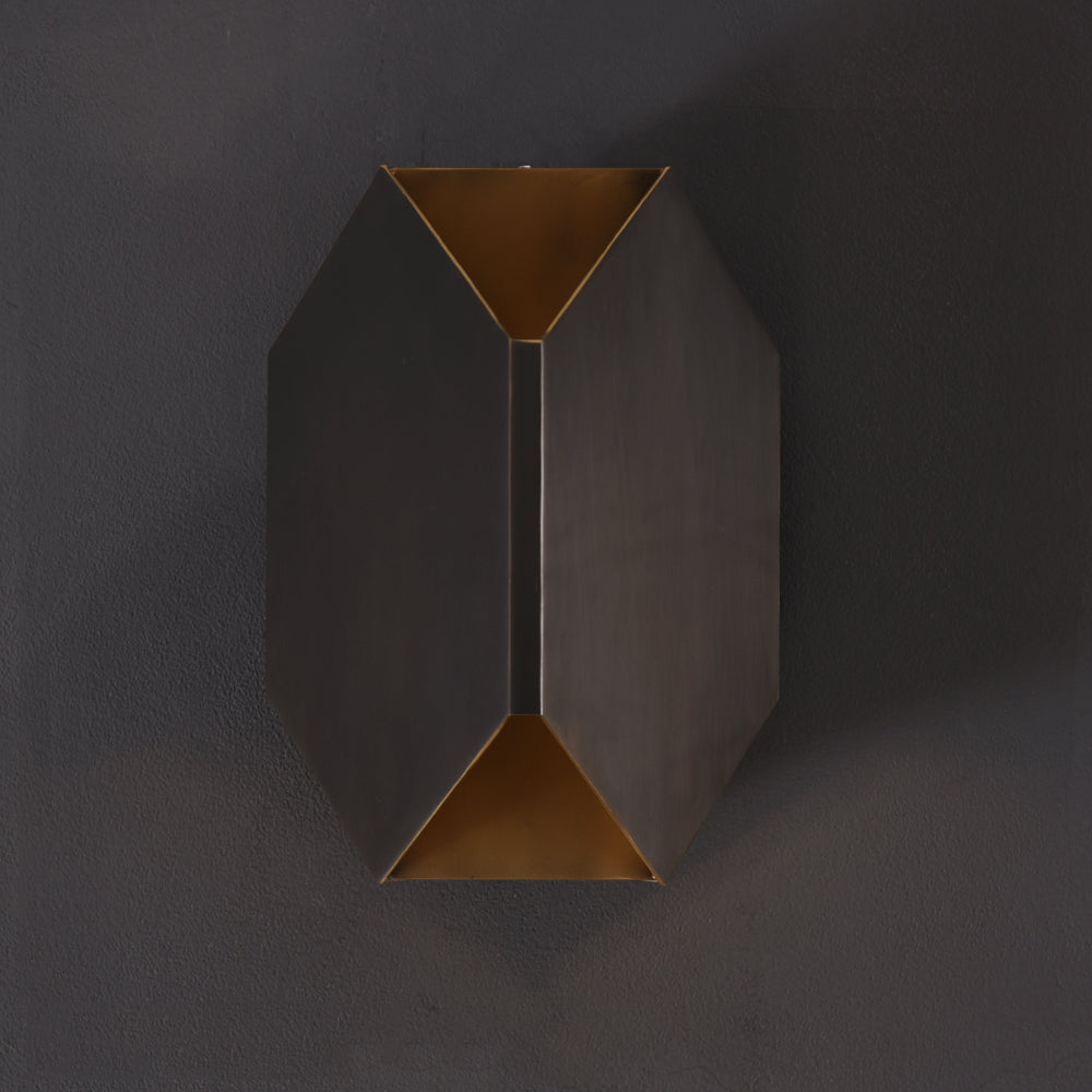 Filter Sconce Brass