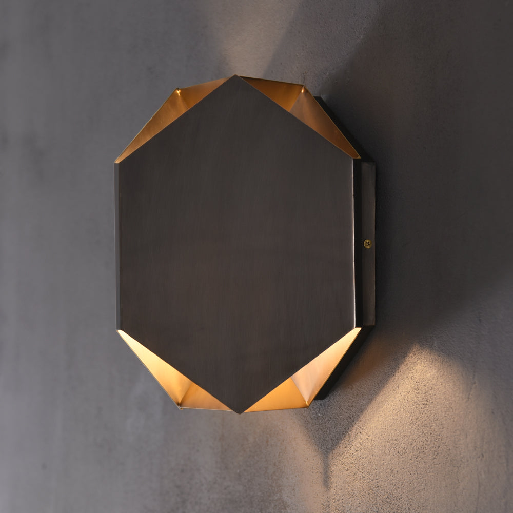 Filter Sconce Brass