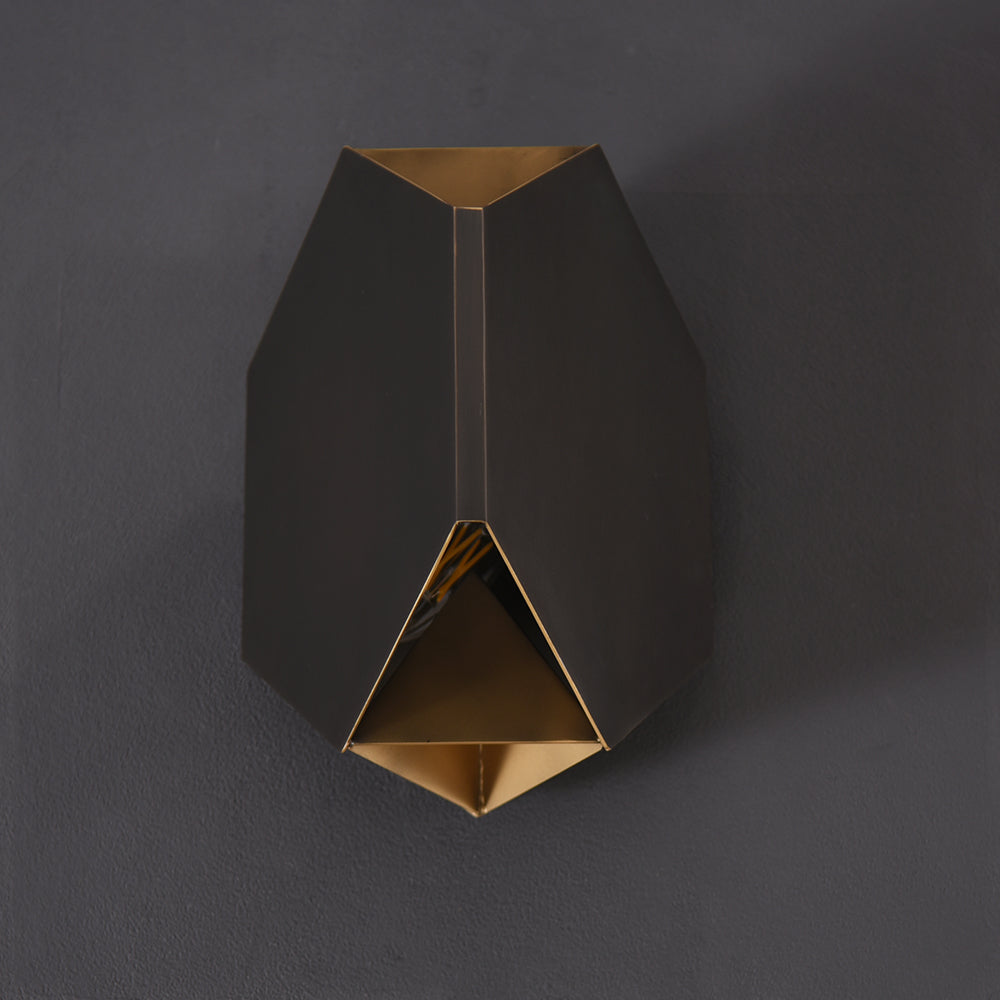 Filter Sconce Brass